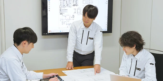 設計・エンジニアリングの作業光景
